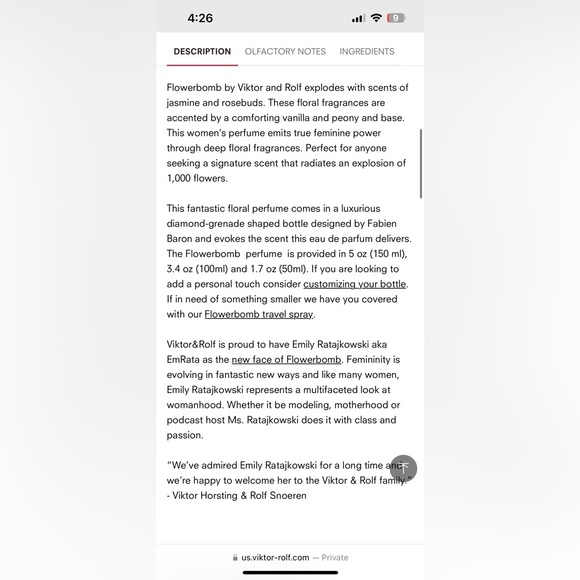 GOOD GIRL, FLOWERBOMB, CHANEL Gabrielle, Chloe L’eau 6 perfume samples - Picture 6 of 8